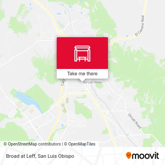 Mapa de Broad at Leff