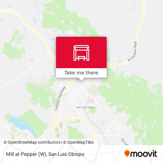 Mapa de Mill at Pepper (W)