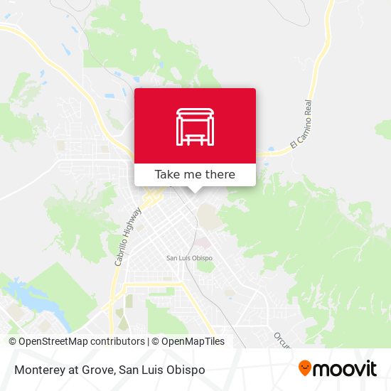 Monterey at Grove map