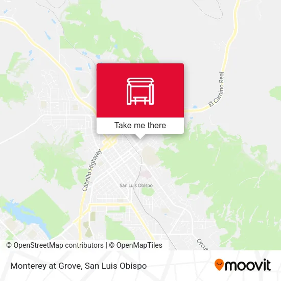 Mapa de Monterey at Grove
