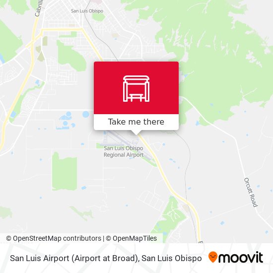 San Luis Airport (Airport at Broad) map