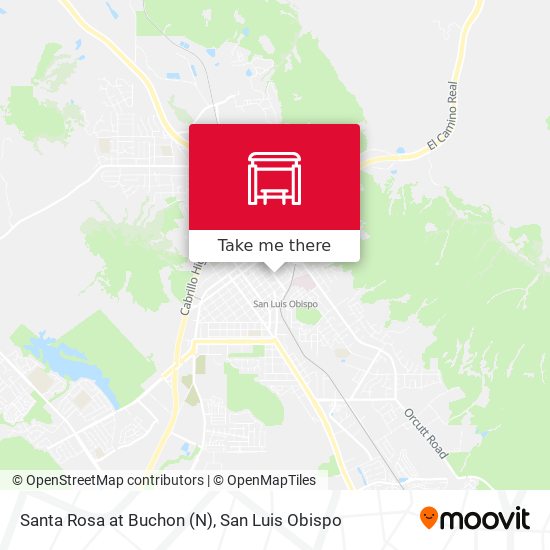 Santa Rosa at Buchon (N) map