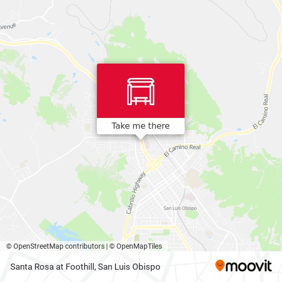 Mapa de Santa Rosa at Foothill