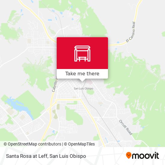 Mapa de Santa Rosa at Leff