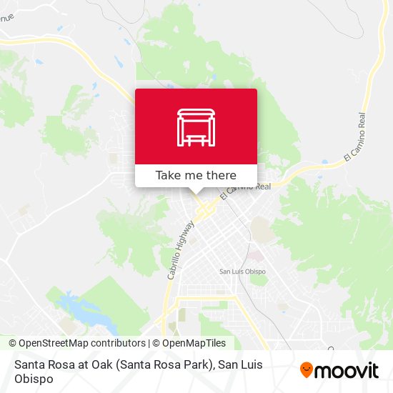 Mapa de Santa Rosa at Oak (Santa Rosa Park)