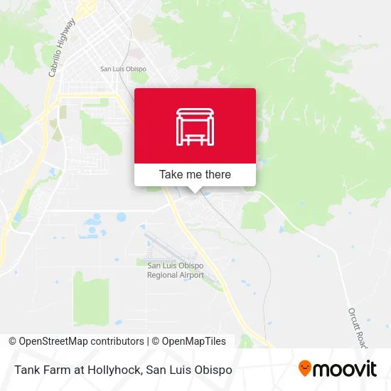 Mapa de Tank Farm at Hollyhock