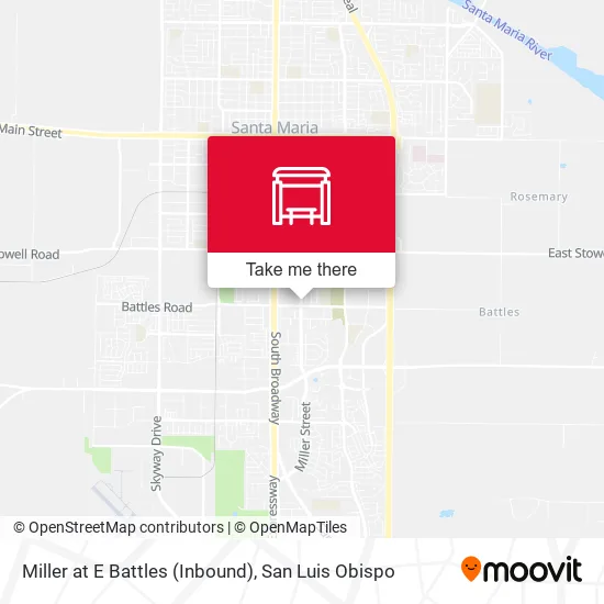 Mapa de Miller at E Battles (Inbound)
