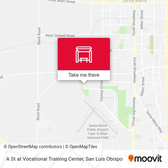 Mapa de A St at Vocational Training Center