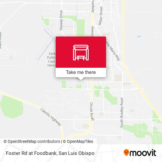 Foster Rd at Foodbank map