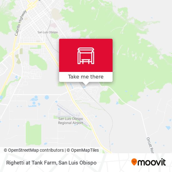 Righetti at Tank Farm map