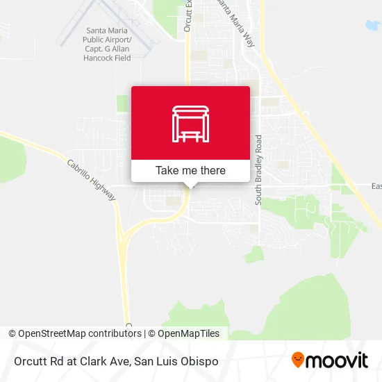 Mapa de Orcutt Rd at Clark Ave
