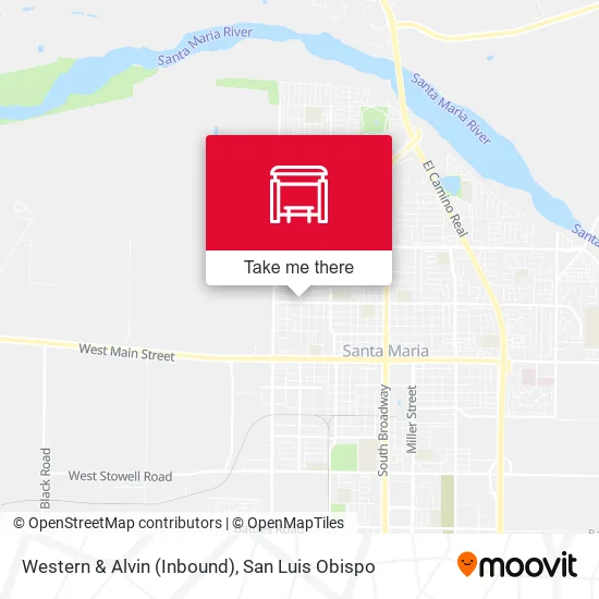 Mapa de Western & Alvin (Inbound)