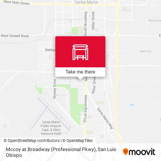 Mapa de Mccoy at Broadway (Professional Pkwy)