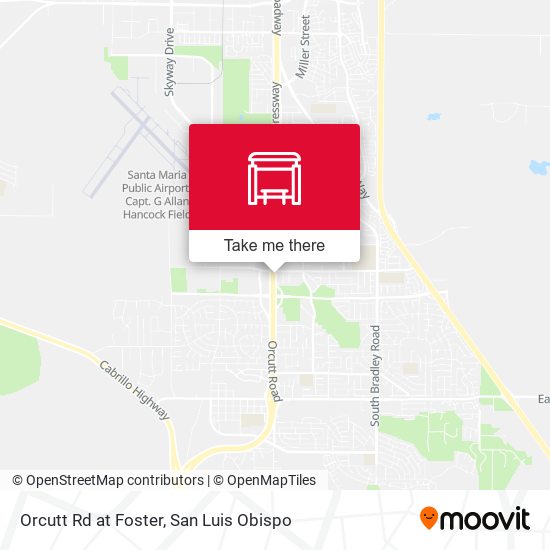 Orcutt Rd at Foster map