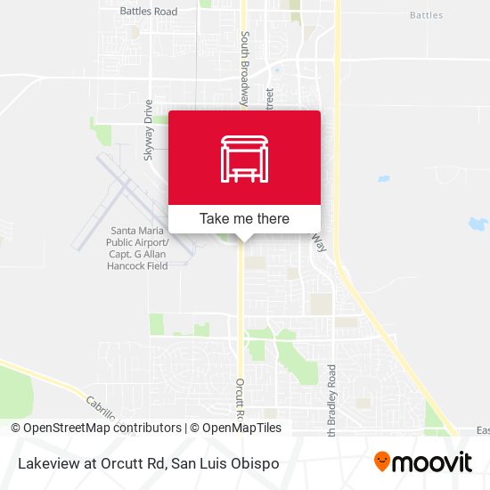 Lakeview at Orcutt Rd map