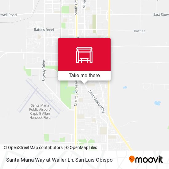 Santa Maria Way at Waller Ln map