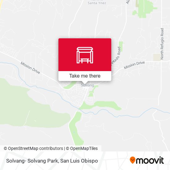 Mapa de Solvang- Solvang Park