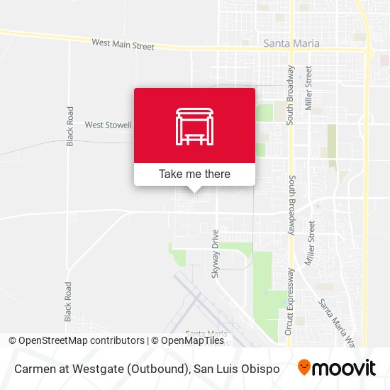 Carmen at Westgate (Outbound) map
