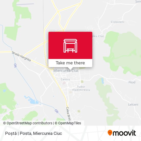 Poștă | Posta map