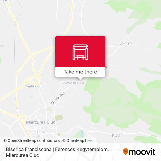Biserica Franciscană | Ferences Kegytemplom map