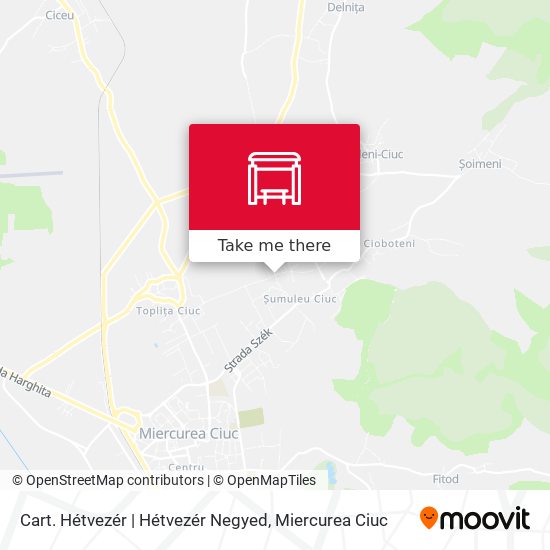 Cart. Hétvezér | Hétvezér Negyed map