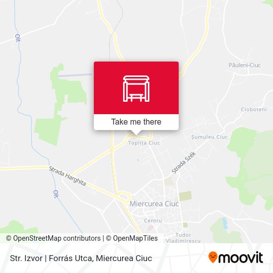 Str. Izvor | Forrás Utca map