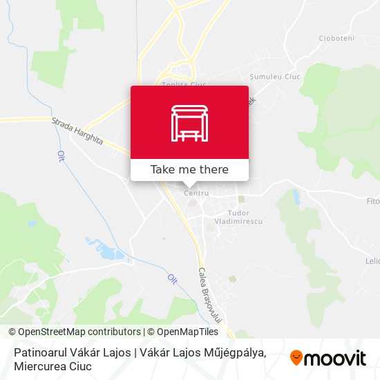 Patinoarul Vákár Lajos | Vákár Lajos Műjégpálya map