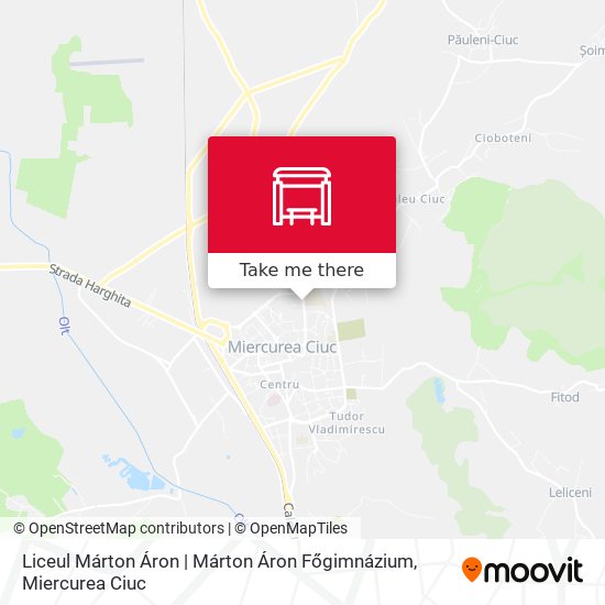 Liceul Márton Áron | Márton Áron Főgimnázium map