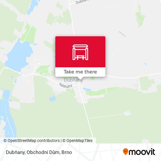 Dubňany, Obchodní Dům map