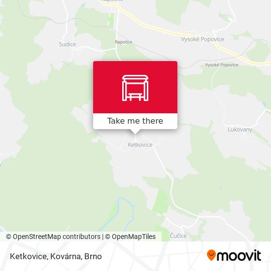 Карта Ketkovice, Kovárna