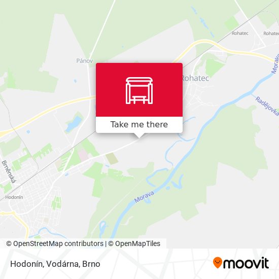 Карта Hodonín, Vodárna