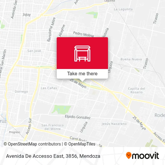 Avenida De Accesso East, 3856 map