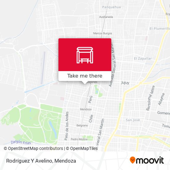 Mapa de Rodríguez Y Avelino