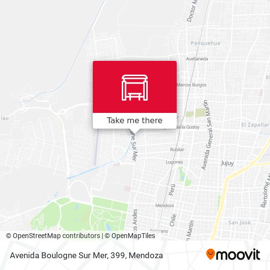 Avenida Boulogne Sur Mer, 399 map
