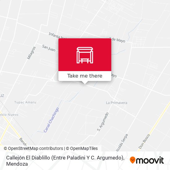 Callejón El Diablillo (Entre Paladini Y C. Argumedo) map
