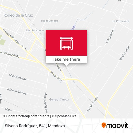 Silvano Rodríguez, 541 map