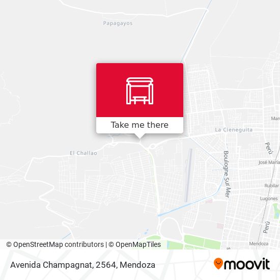 Avenida Champagnat, 2564 map