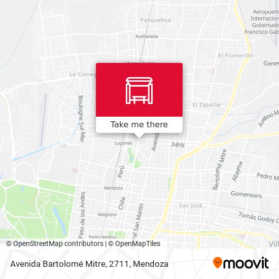 Avenida Bartolomé Mitre, 2711 map