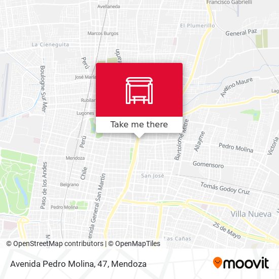Avenida Pedro Molina, 47 map