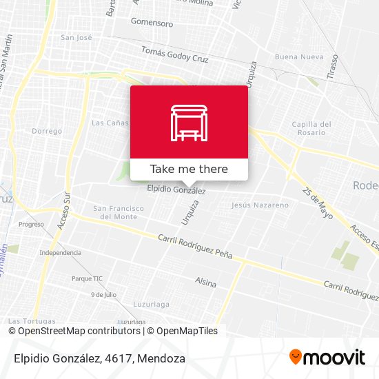 Elpidio González, 4617 map