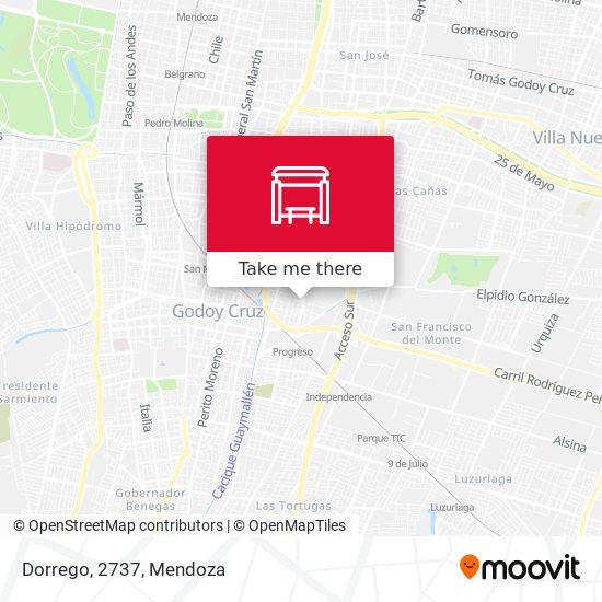 Mapa de Dorrego, 2737