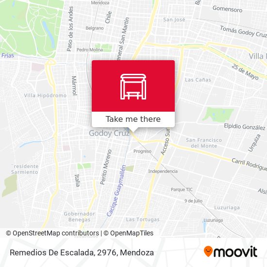 Remedios De Escalada, 2976 map