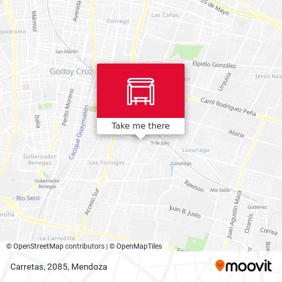 Mapa de Carretas, 2085