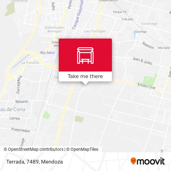 Mapa de Terrada, 7489