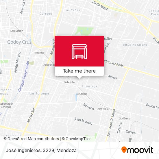 José Ingenieros, 3229 map