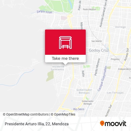 Presidente Arturo Illia, 22 map