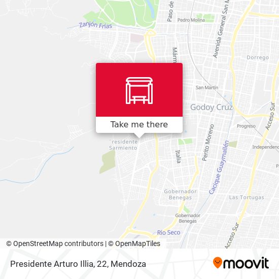 Presidente Arturo Illia, 22 map