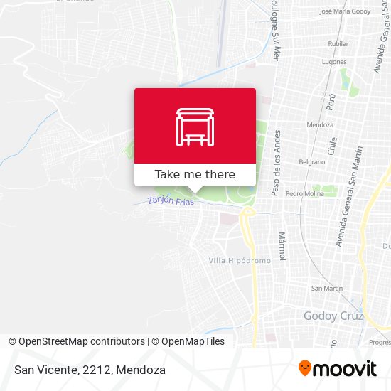Mapa de San Vicente, 2212