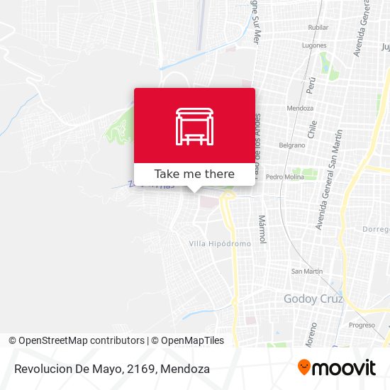 Revolucion De Mayo, 2169 map