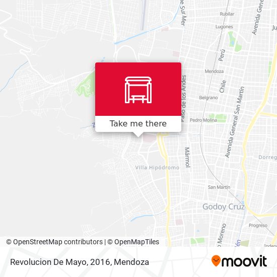 Revolucion De Mayo, 2016 map